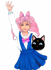 Chibiusa & Luna