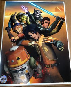 Poster: Official Pix Rare Licensed Star Wars Rebels Crew 1