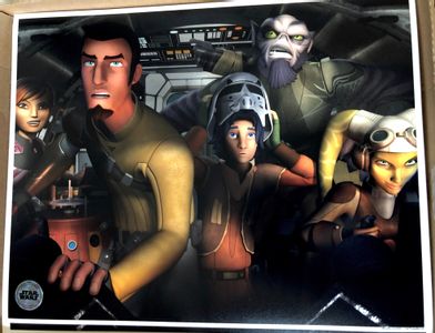 Poster: Official Pix Rare Licensed Star Wars Rebels Crew 2