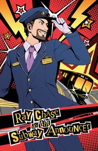 Persona 5 Subway Announcer - "The True Star of the Show" - HOLOGRAPHIC PRINT