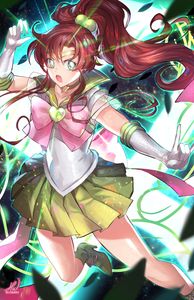 Sailor Jupiter Poster by Hellyon White